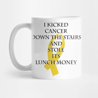 Cancer Bully (Gold Ribbon) Mug